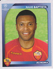 Julio Baptista AS Roma samolepka UEFA Champions League 2008/09 #465